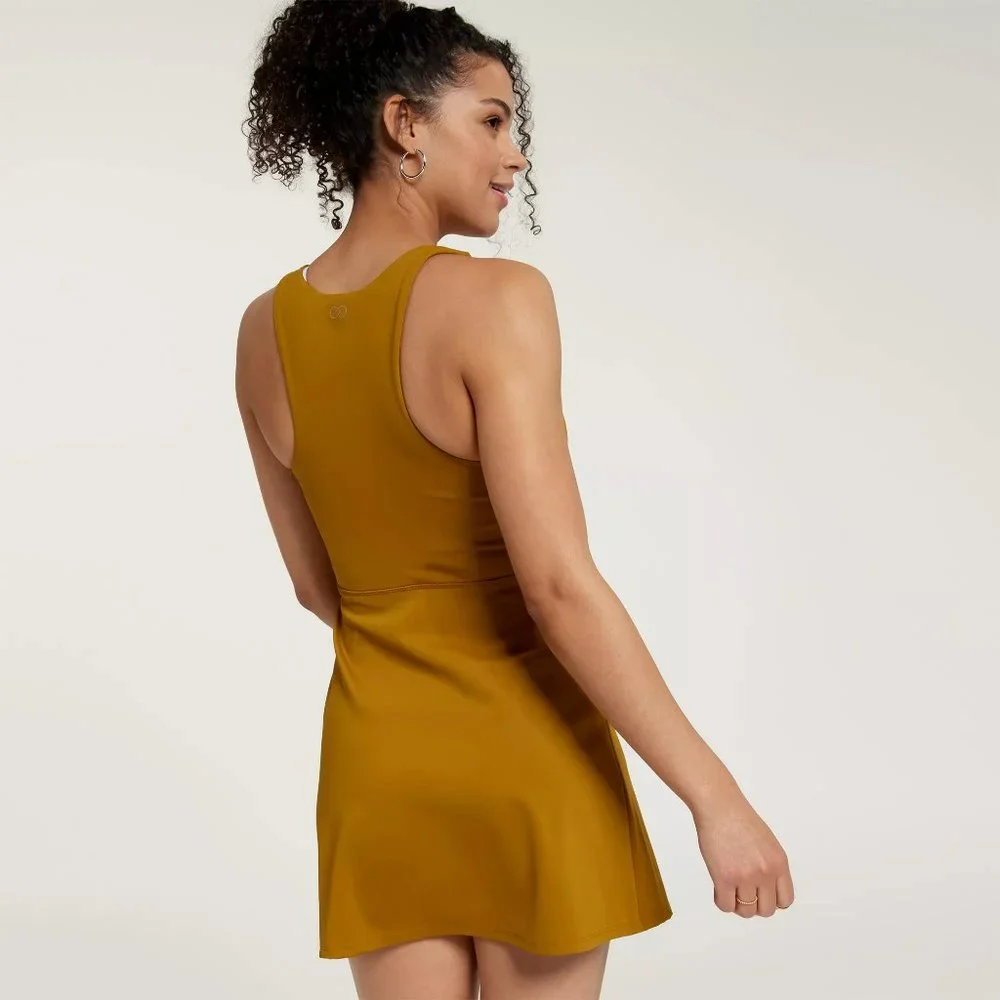 NWT CALIA Women's V-Neck Exercise Dress - Picture 4 of 5